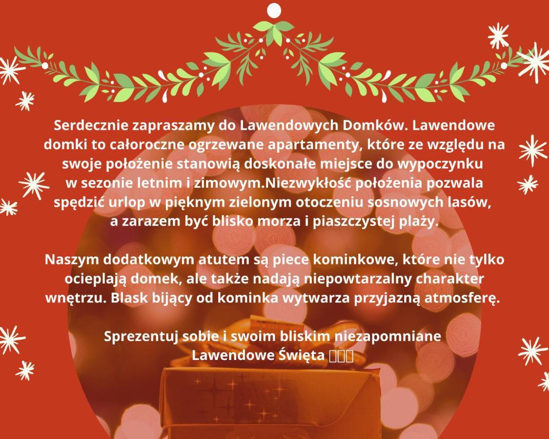 Lawendowe Domki Dziwnówek Esterno foto